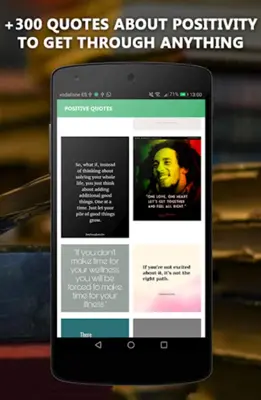Inspirational & Positive Quote android App screenshot 13